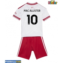 Liverpool Alexis Mac Allister #10 Auswärts Trikotsatz Kinder 2026-27 Kurzarm (+ Kurze Hosen)